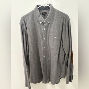 J. Crew Wool and Cotton Button-up